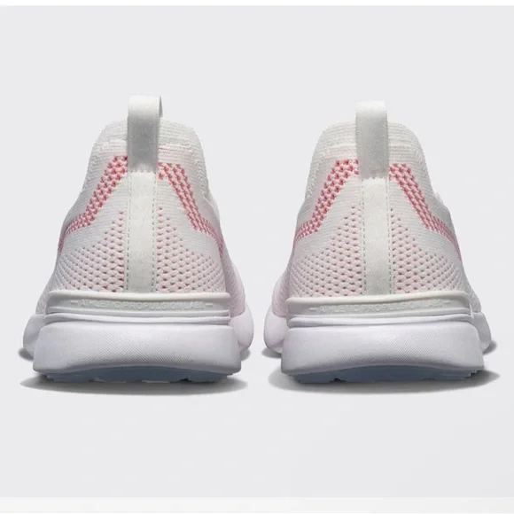 NIB APL Women's Techloom Breeze Size 6 Crème/Fire Coral/White - Picture 5 of 6